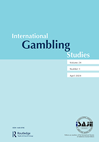 Cover image for International Gambling Studies, Volume 24, Issue 1