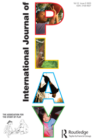 Cover image for International Journal of Play, Volume 12, Issue 2
