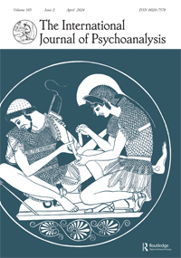 Cover image for The International Journal of Psychoanalysis, Volume 105, Issue 2