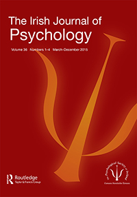 Cover image for The Irish Journal of Psychology, Volume 36, Issue 1-4