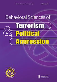 Cover image for Behavioral Sciences of Terrorism and Political Aggression, Volume 16, Issue 1