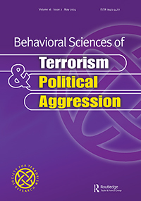 Cover image for Behavioral Sciences of Terrorism and Political Aggression, Volume 16, Issue 2