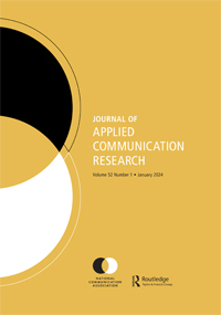 Cover image for Journal of Applied Communication Research, Volume 52, Issue 1