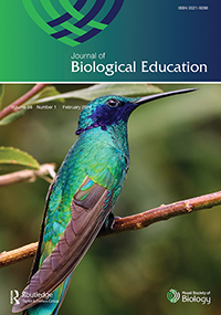 Cover image for Journal of Biological Education, Volume 58, Issue 1