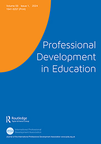 Cover image for Professional Development in Education, Volume 50, Issue 1