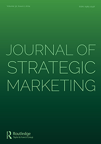 Cover image for Journal of Strategic Marketing, Volume 32, Issue 2