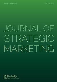 Cover image for Journal of Strategic Marketing, Volume 32, Issue 3