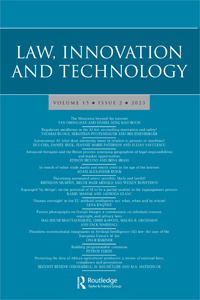 Cover image for Law, Innovation and Technology, Volume 15, Issue 2