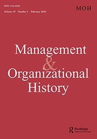 Cover image for Management & Organizational History, Volume 19, Issue 1