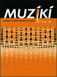 Cover image for Muziki, Volume 19, Issue 1