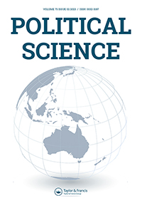 Cover image for Political Science, Volume 75, Issue 2