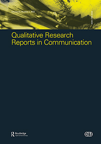 Cover image for Qualitative Research Reports in Communication, Volume 23, Issue 1