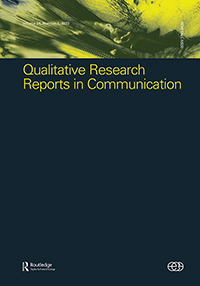 Cover image for Qualitative Research Reports in Communication, Volume 24, Issue 1