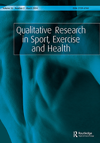Cover image for Qualitative Research in Sport, Exercise and Health, Volume 16, Issue 2