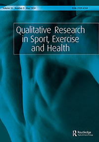 Cover image for Qualitative Research in Sport, Exercise and Health, Volume 16, Issue 3