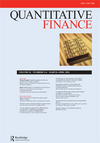 Cover image for Quantitative Finance, Volume 24, Issue 3-4