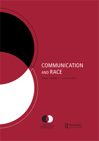 Cover image for Communication and Race, Volume 1, Issue 1