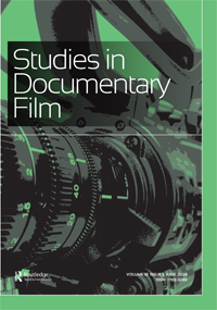 Cover image for Studies in Documentary Film, Volume 18, Issue 2