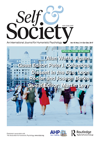 Cover image for Self & Society, Volume 45, Issue 3-4