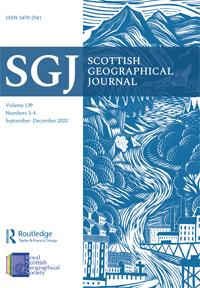 Cover image for Scottish Geographical Journal, Volume 139, Issue 3-4