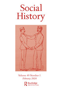 Cover image for Social History, Volume 49, Issue 1