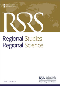 Cover image for Regional Studies, Regional Science, Volume 10, Issue 1