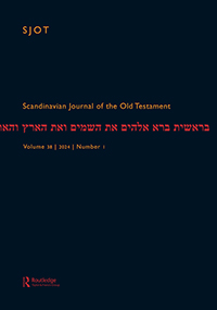 Cover image for Scandinavian Journal of the Old Testament, Volume 38, Issue 1