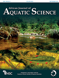 Cover image for African Journal of Aquatic Science, Volume 48, Issue 3
