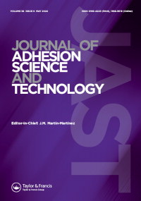 Cover image for Journal of Adhesion Science and Technology, Volume 38, Issue 9