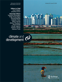Cover image for Climate and Development, Volume 16, Issue 3