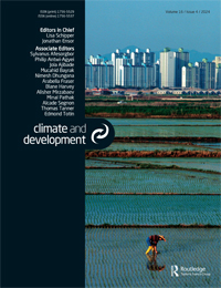Cover image for Climate and Development, Volume 16, Issue 4