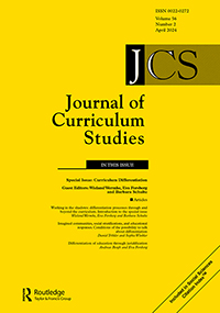 Cover image for Journal of Curriculum Studies, Volume 56, Issue 2