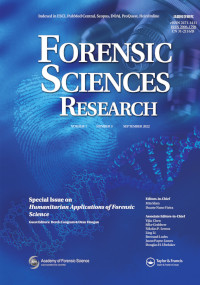 Cover image for Forensic Sciences Research, Volume 7, Issue 3
