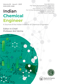 Cover image for Indian Chemical Engineer, Volume 65, Issue 6