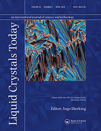 Cover image for Liquid Crystals Today, Volume 32, Issue 2