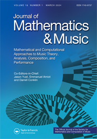 Cover image for Journal of Mathematics and Music, Volume 18, Issue 1
