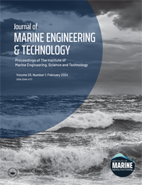 Cover image for Journal of Marine Engineering & Technology, Volume 23, Issue 1