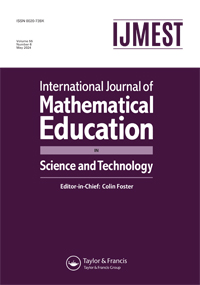 Cover image for International Journal of Mathematical Education in Science and Technology, Volume 55, Issue 6