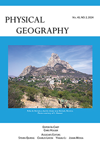 Cover image for Physical Geography, Volume 45, Issue 2