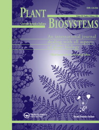 Cover image for Plant Biosystems - An International Journal Dealing with all Aspects of Plant Biology, Volume 158, Issue 1