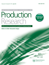 Cover image for International Journal of Production Research, Volume 62, Issue 14