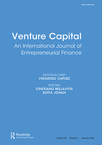 Cover image for Venture Capital, Volume 26, Issue 1