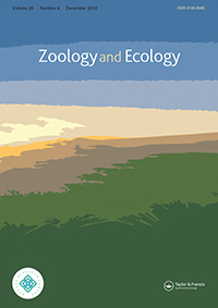 Cover image for Zoology and Ecology, Volume 28, Issue 4