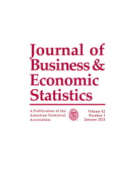 Cover image for Journal of Business & Economic Statistics, Volume 42, Issue 1