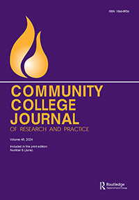 Cover image for Community College Journal of Research and Practice, Volume 48, Issue 6