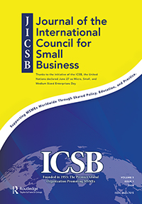 Cover image for Journal of the International Council for Small Business, Volume 5, Issue 1