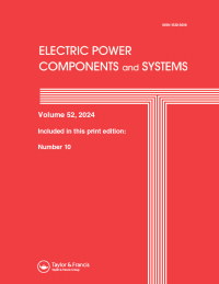 Cover image for Electric Power Components and Systems, Volume 52, Issue 10