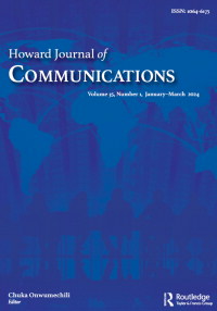 Cover image for Howard Journal of Communications, Volume 35, Issue 1