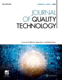Cover image for Journal of Quality Technology, Volume 56, Issue 1