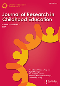 Cover image for Journal of Research in Childhood Education, Volume 38, Issue 2
